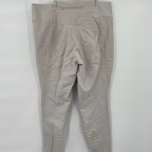 Athleta Peak Hybrid Fleece Tight Size Extra Large in White - Picture 4 of 8